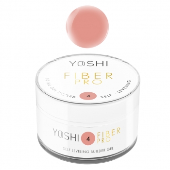 Yoshi Żel Samopoziomujący Fiber PRO Gel UV LED No4 50ml